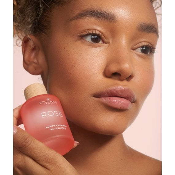 Cocosolis ROSE Purify & Nourish Oil Cleanser Почистващо масло за лице