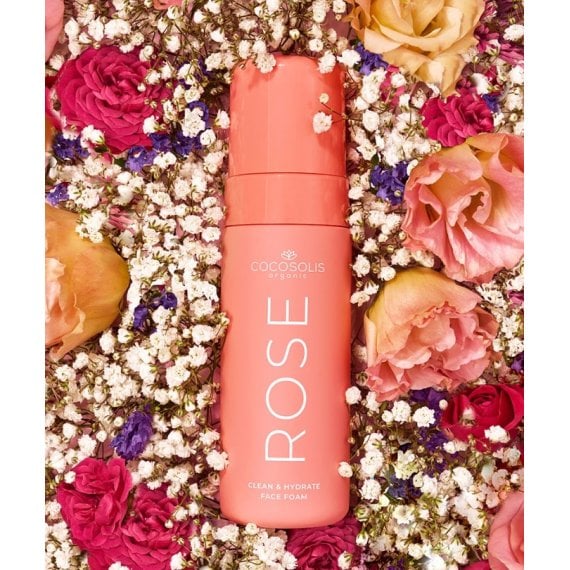 Cocosolis ROSE Clean & Hydrate Face Foam Почистваща пяна за лице