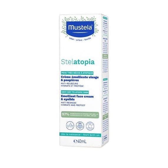 Mustela Stelatopia Крем за лице и клепачи