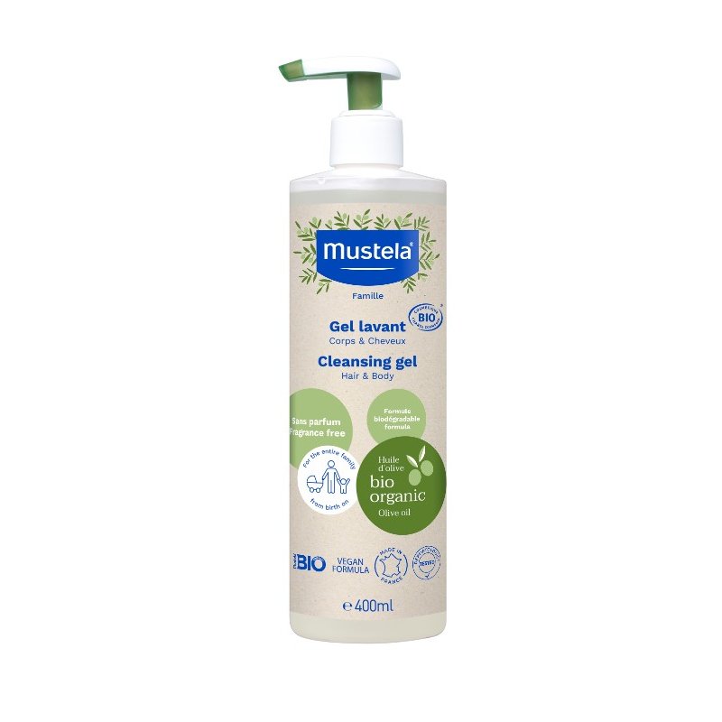 Mustela Bio Organic Измиващ гел