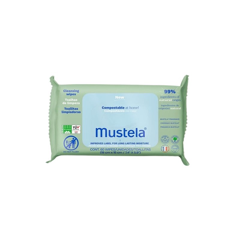Mustela Почистващи кърпички с аромат