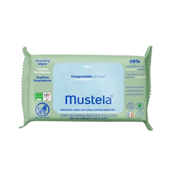 Mustela Почистващи кърпички с аромат