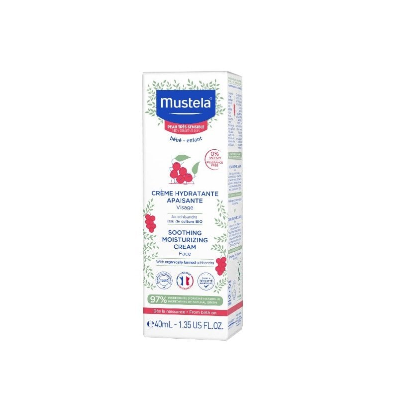 Mustela Крем за лице за чувствителна кожа
