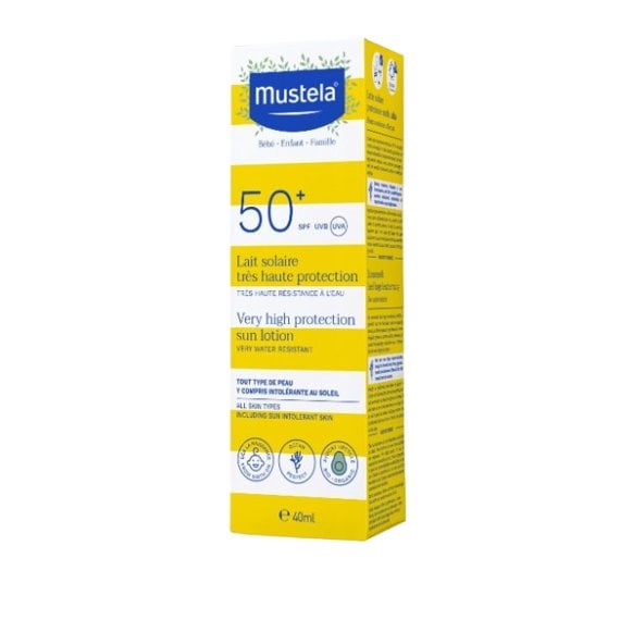 Mustela Слънцезащитен лосион за лице SPF50+