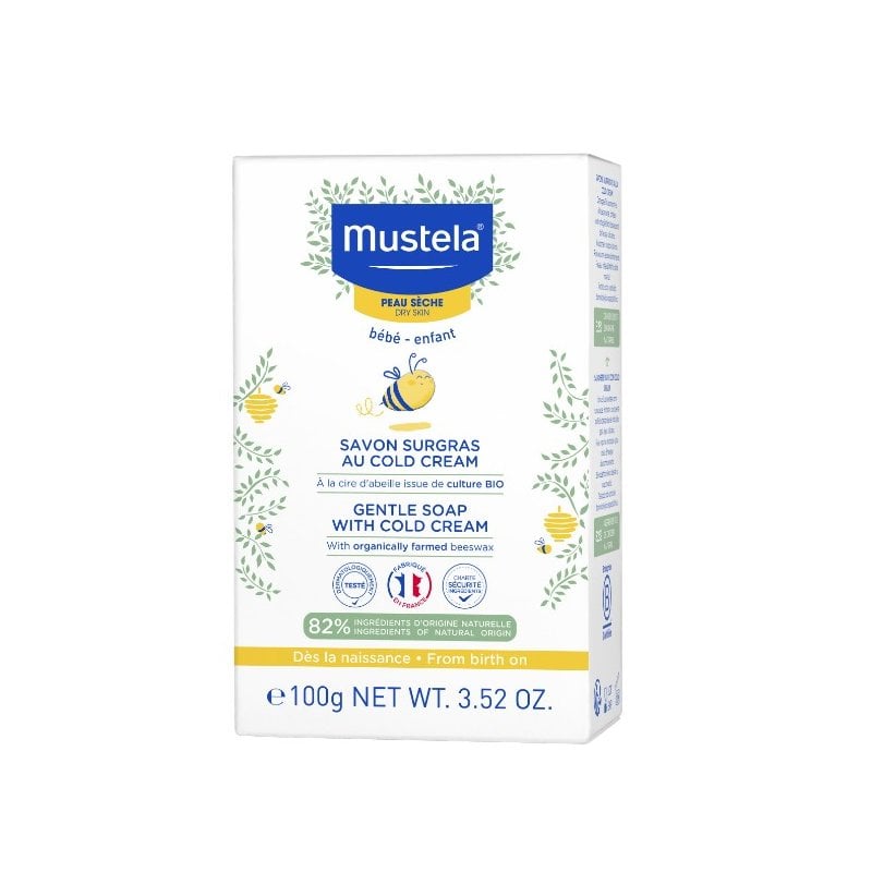 Mustela Нежен сапун с колд крем
