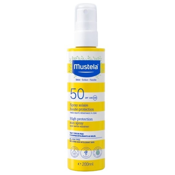 Mustela Suncare Слънцезащитен спрей SPF50