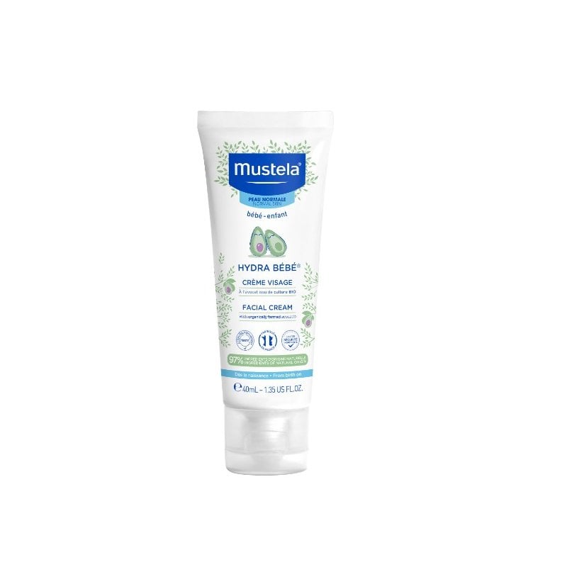 Mustela Хидра бебе крем за лице