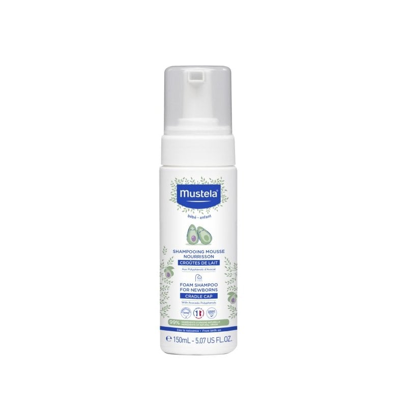 Mustela Шампоан пяна за новородени