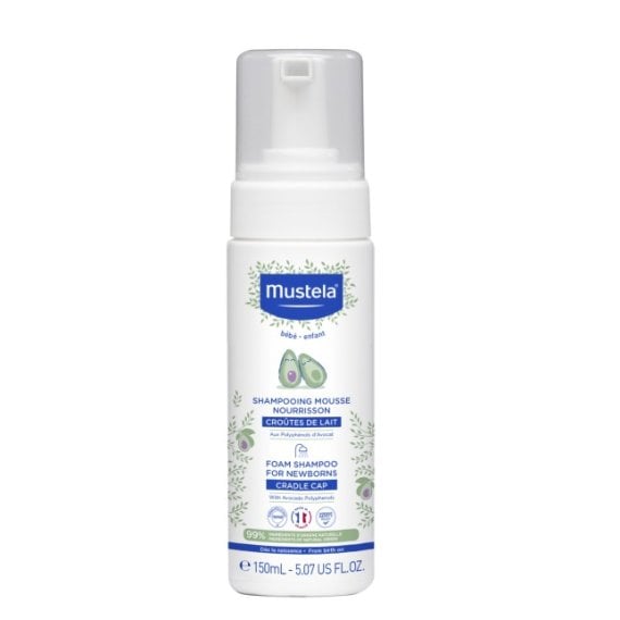 Mustela Шампоан пяна за новородени
