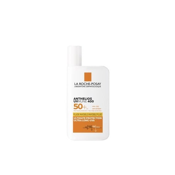 La Roche-Posay Anthelios UVMune 400 Invisible Fluid SPF50+ Слънцезащитен флуид