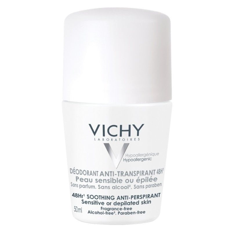 Vichy Deo 48h Roll-On Anti-Perspirant Успокояващ рол-он против изпотяване