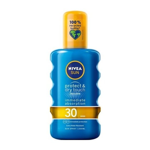 Nivea Sun Protect & Dry Touch Слънцезащитен спрей SPF 30