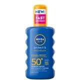 Nivea Sun Protect & Moisture Слънцезащитен спрей SPF50+