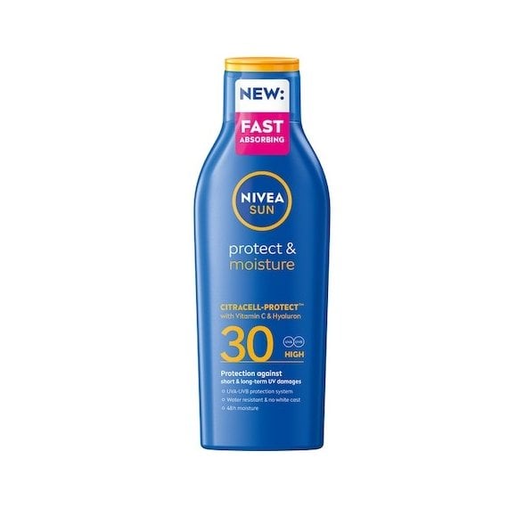 Nivea Sun Protect & Moisture Хидратиращ слънцезащитен лосион SPF 30