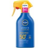 Nivea Sun Protect & Moisture Хидратиращ слънцезащитeн спрей SPF50+