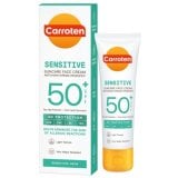 Carroten Sensitive Слънцезащитен крем за лице за чувствителна кожа SPF50+