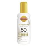 Carroten Protect & Tan Suncare Milk Spray Слънцезащитно мляко спрей SPF50