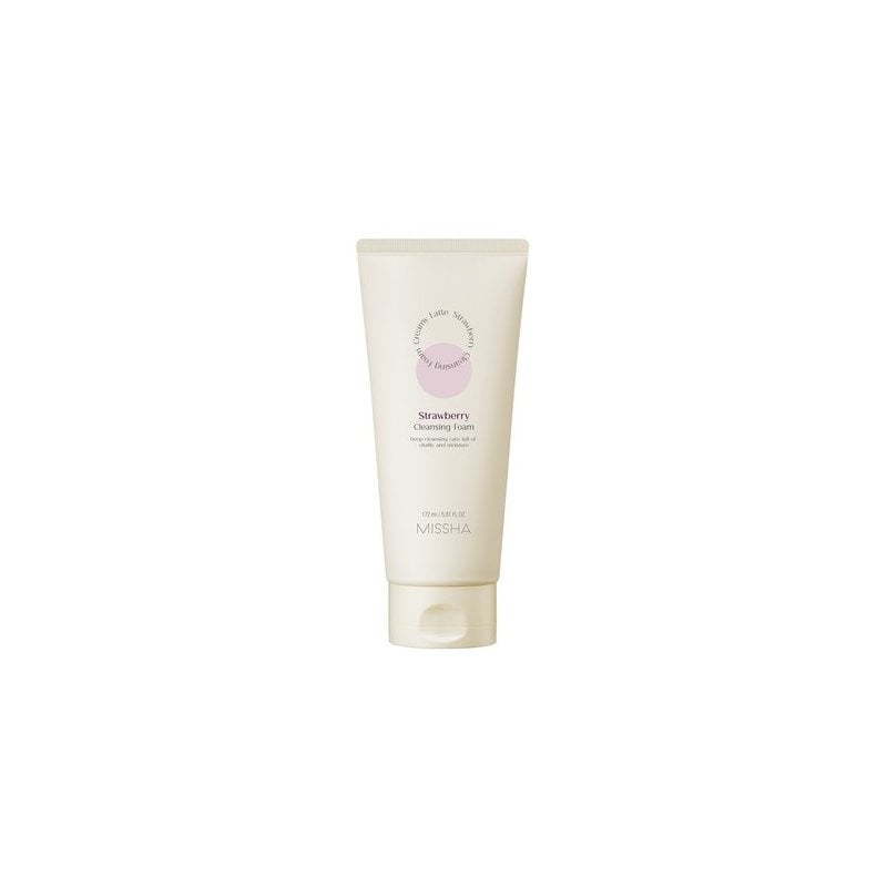 Missha Creamy Latte Cleansing Foam Почистваща пяна за лице, Размер Strawberry