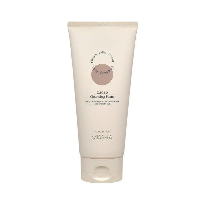 Missha Creamy Latte Cleansing Foam Почистваща пяна за лице, Размер Cacao
