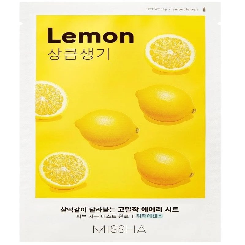 Missha Airy Fit Лист маска за лице, Размер Lemon