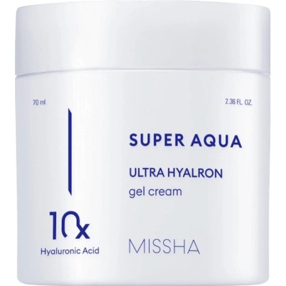 Missha Super Aqua 10x Hyaluronic Acid Ultra Hyalron Гел крем за лице