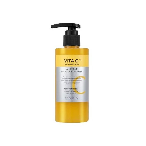 Missha Vita C Plus All in One Foam Cleanser Почистваща пяна