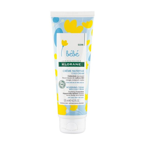 Klorane Calendula Бебешки подхранващ крем с колд крем