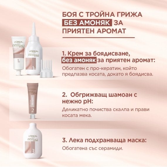 L'Oreal Paris Excellence Universal Nudes Боя за коса
