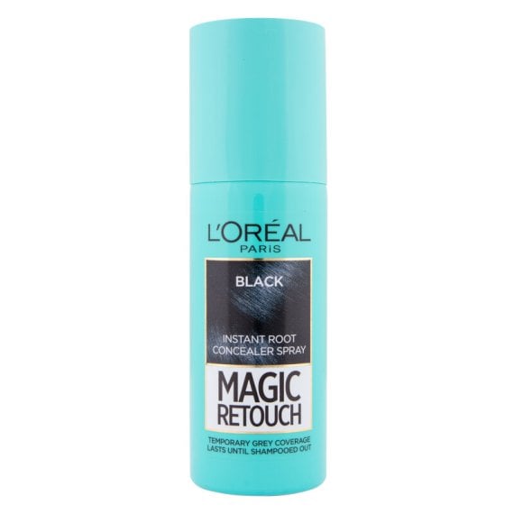 L'Oréal MAGIC RETOUCH Спрей за прикриване на бели корени 1 BLACK