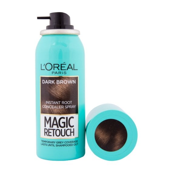L'Oreal MAGIC RETOUCH Спрей за прикриване на бели корени 2 DARK BROWN