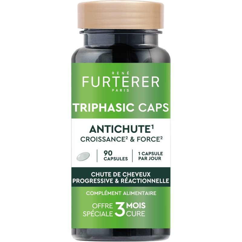 Rene Furterer Triphasic Caps Хранителни Добавки против косопад - 90 капс.