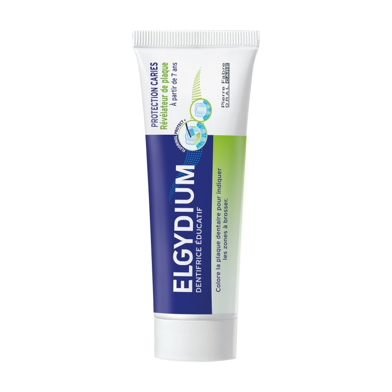 Elgydium Protection Caries Паста за зъби разкриваща плаката