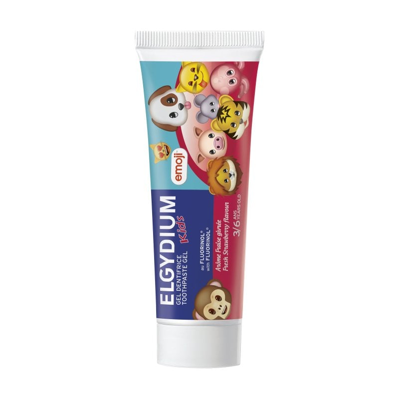 Elgydium Kids Emoji Детска паста за зъби 3-6г - 50 мл