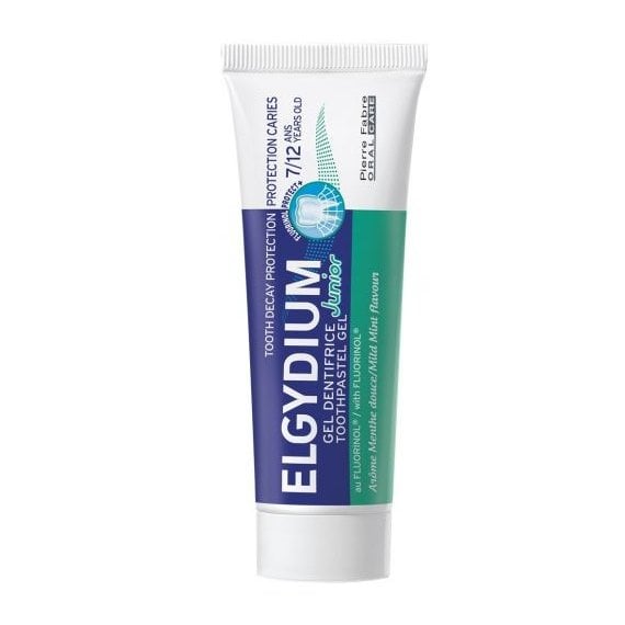 Elgydium Junior Гел Паста за Зъби Сладка Мента 7 - 12 г. - 50 мл