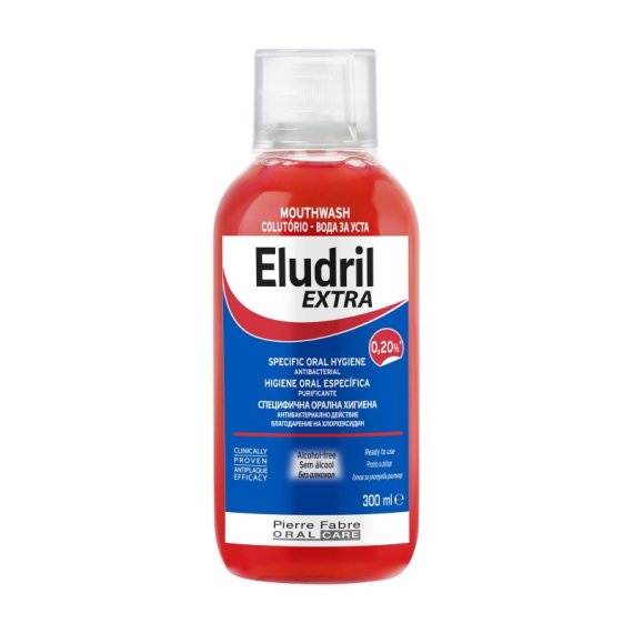 Eludril Extra Вода за Уста - 300 мл
