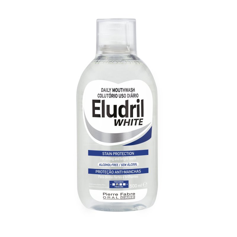 Eludril White Ежедневна вода за уста - 500 мл