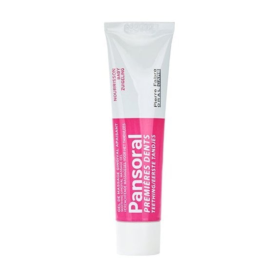 Pansoral First Teeth Масажен гел за венци за бебета при първи зъбки - 15 ml