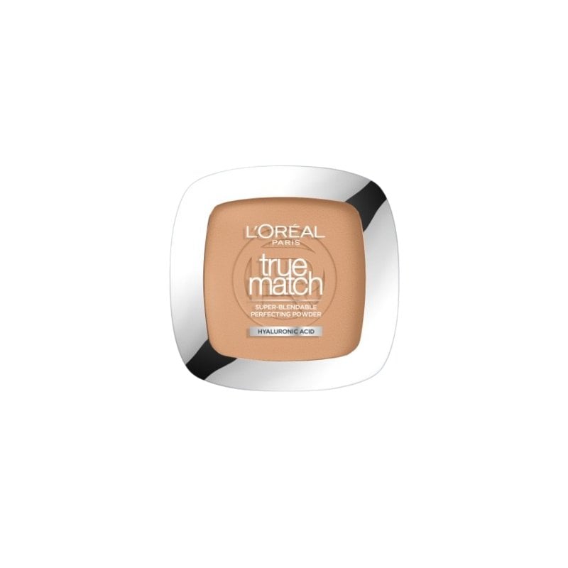 L’Oreal Paris True Match Компактна пудра за естествено покритие, Размер 7D Golden amber