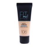 Maybelline FIT ME MATTE Фон дьо тен 106 Peach