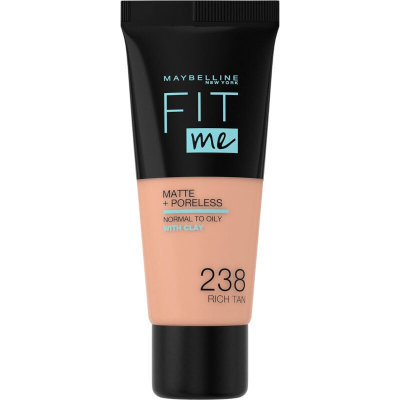 Maybelline FIT ME MATTE Фон дьо тен 238 Rich Tan