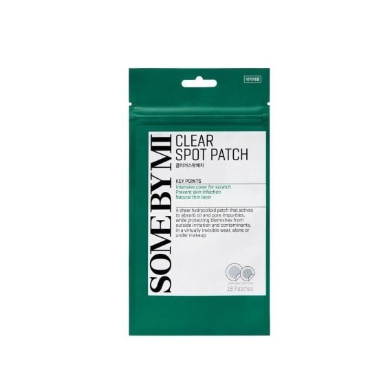 Some By Mi 30 Days Miracle Clear Spot Patch 18 Count - Invisible Spot Sticker for Sensitive Skin
