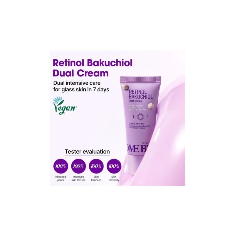 Some By Mi Retinol Bakuchiol Dual Cream 50ml Korean Moisturizer