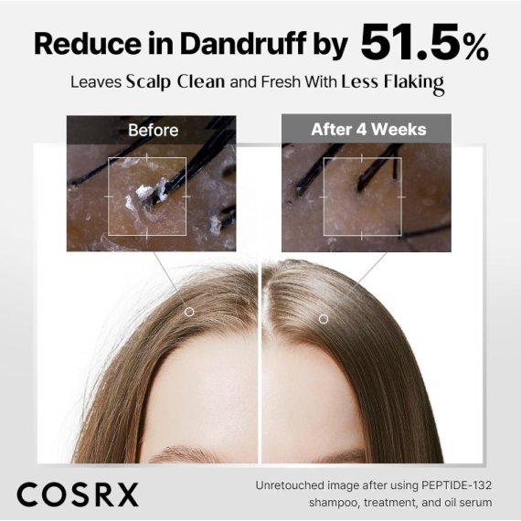 Cosrx Peptide 132 Hair Bonding Shampoo Възстановяващ шампоан
