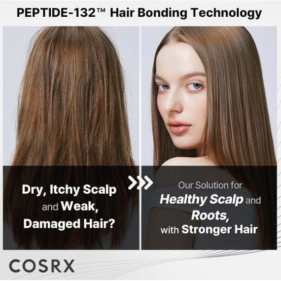 Cosrx Peptide 132 Hair Bonding Shampoo Възстановяващ шампоан