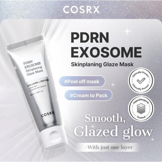 Cosrx Pdrn Exosome Skinplaning Glaze Mask Маска за лице
