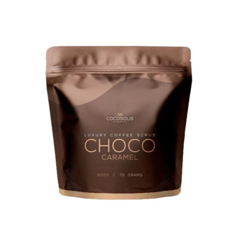 Cocosolis Coffee Scrub Choco Caramel Pouch 70 g