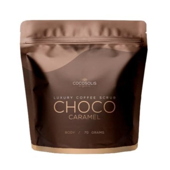 Cocosolis Coffee Scrub Choco Caramel Pouch 70 g