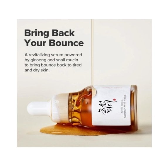 Beauty of Joseon Revival Serum Ginseng + Snail Mucin възстановяващ серум с женшен и охлювена слуз