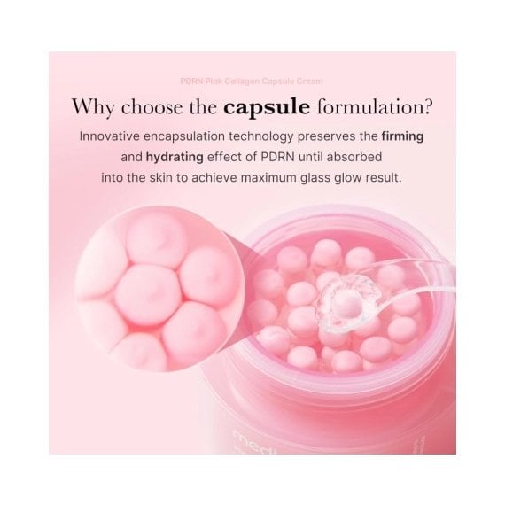 Medicube Pdrn Pink Collagen Capsule Cream Капсулен крем за лице