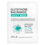 APLB Glutathione Niacinamide Sheet Mask Лист маска за лице